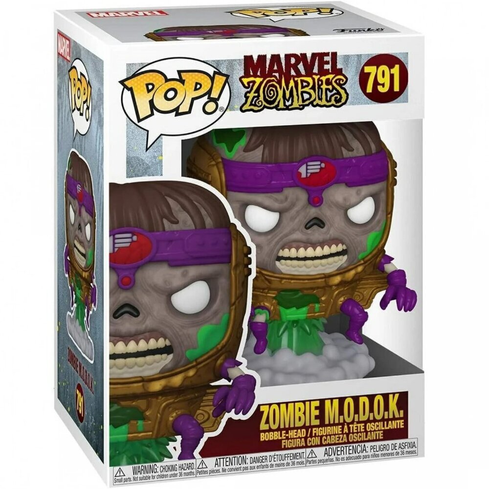 Funko Pop! Marvel Zombies – Zombie M.O.D.O.K. #791 Vinyl Figure | Marvel Comics
